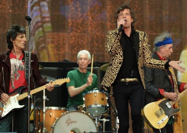 The Rolling Stones, live in 2013. Picture by PA.