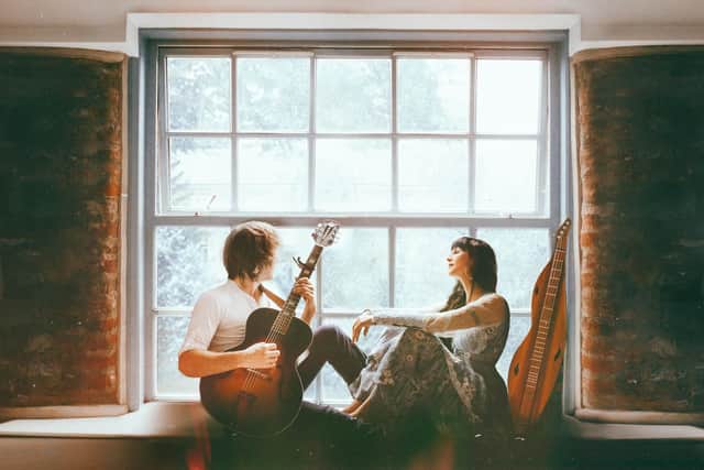 Hannah Sanders and Ben Savage. Picture by Rosie Hardy.