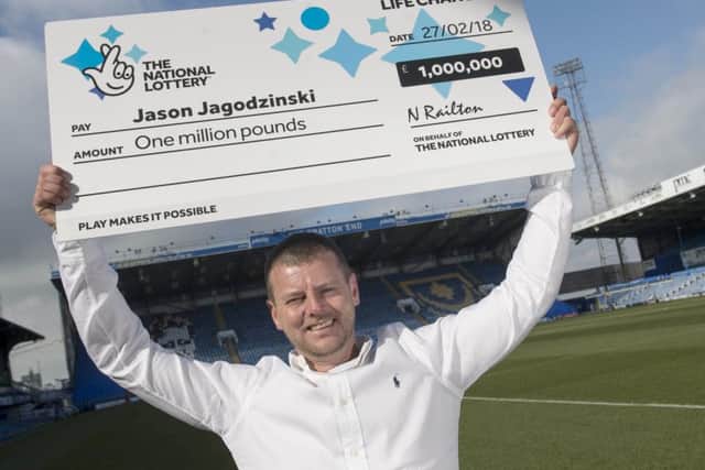 Jason Jagodzinski, from Portsmouth, recently won Â£1m in the National Lottery. Picture: Ady Kerry