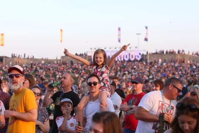 Crowds at Victorious Festival 2017