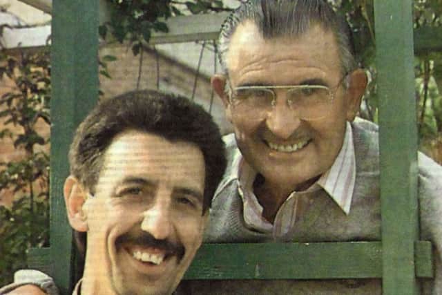 Half borthers Gordon, left, and George Gower