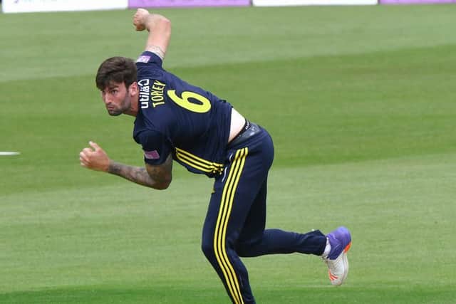 Reece Topley. Picture: Neil Marshall