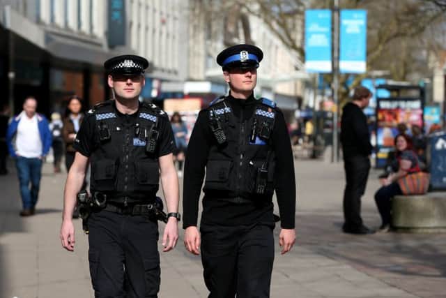 Acting Sgt Dan McGarrigle, left, and PCSO Hayden Alderson from the Project Stark team. Picture: Chris Moorhouse