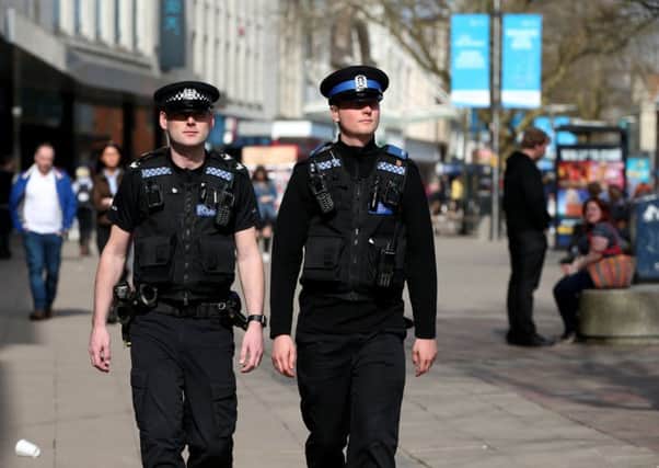 Acting Sgt Dan McGarrigle, left, and PCSO Hayden Alderson from the Project Stark team. Picture: Chris Moorhouse