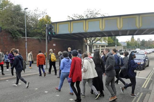 The north crossing at Anglesea Road, Portsmouth, which will be removed during the works. Picture: Ian Hargreaves