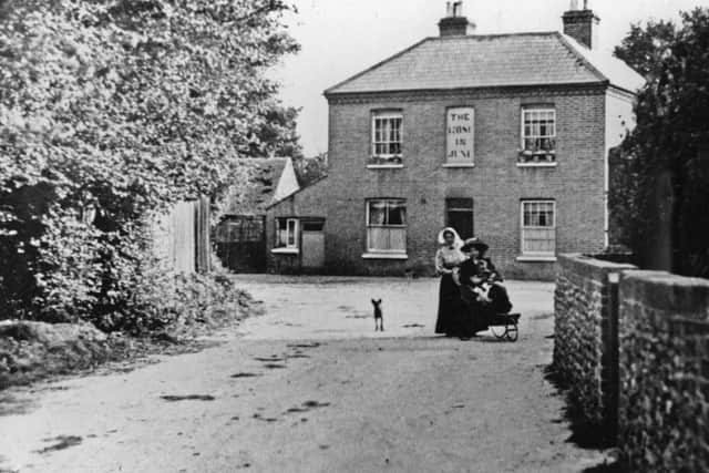 Rose In June pub, Hayling Island, circa 1910.