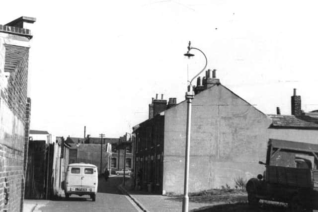 All Saints' Road with a corset factory at the far end. Picture: Barry Cox Collection