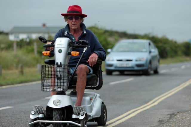 Andy Lipton on Ferry Road, Hayling Island  Picture: Chris Moorhouse