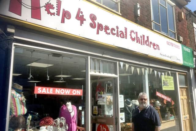 Keith Shaw, owner of Cosham charity shop Help 4 Special Children (180525-154531001)