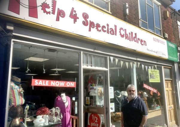 Keith Shaw, owner of Cosham charity shop Help 4 Special Children (180525-154531001)