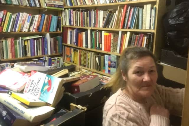 Shirley Lunn, owner of Southsea's Say it with a Book
