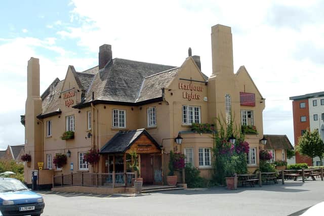 The Harbour Lights pub and restaurant at Southampton Road, Paulsgrove.