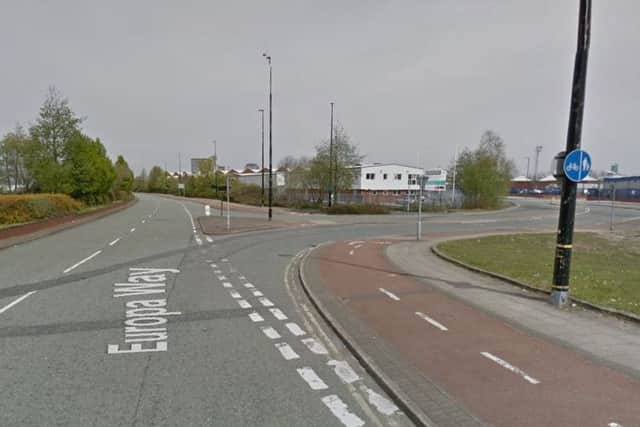 Europa Way, in Greater Manchester. Picture: Google Street View