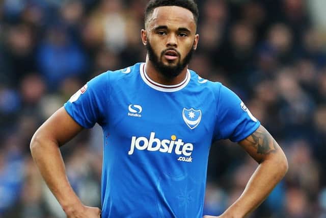 Anton Walkes joined Pompey on loan in January