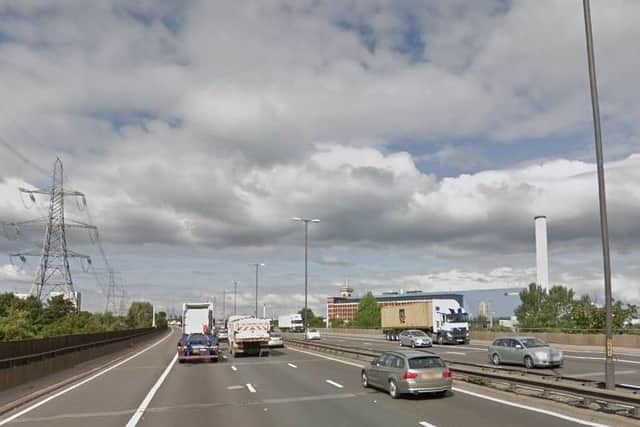 A stretch of the M6, between J5 and J6, which was closed 
after the accident. Picture: Google Street View