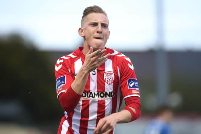 Derry City winger Ronan Curtis