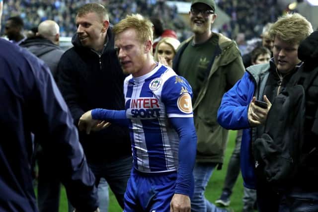David Perkins has departed Wigan for Rochdale. Picture: PA Images