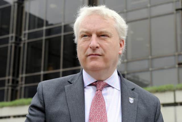 Councillor Gerald Vernon-Jackson, leader of Portsmouth City Council. is against plans for Donald Trump to make a state visit to Britain. PHOTO: Malcolm Wells