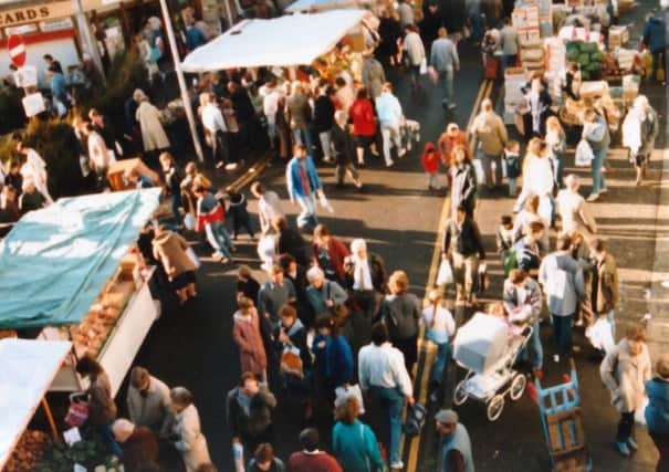The wonderful Charlotte Street market in 1986
Pcture from Bob Hind