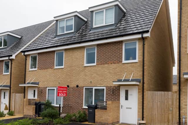 New builds at Blanchard Avenue in Rowner, just part of a major regeneration project.
Picture: Duncan Shepherd