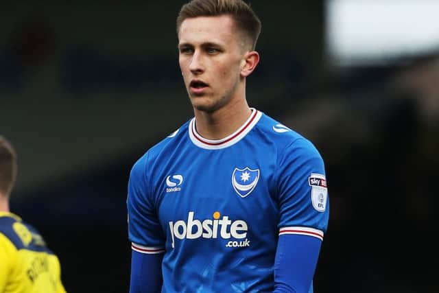 Pompey midfielder Adam May