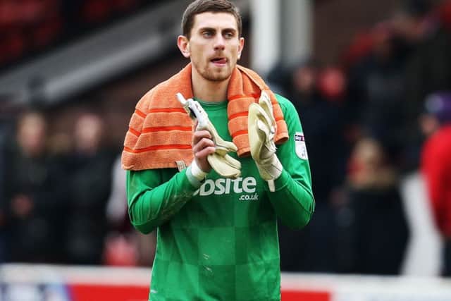 Craig McGillivray will offer competition to Luke McGee at Pompey. Picture: Joe Pepler/ PinPep