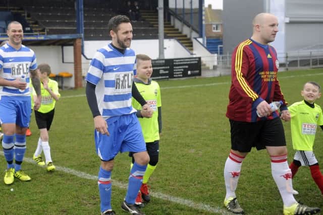 A charity football match was held at Privett Park in memory of AFC Dynamo coach, Ronnie Williamson. Picture: Ian Hargreaves