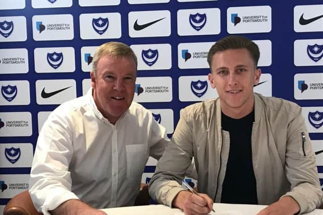 Adam May has signed a new Pompey deal. Picture: Portsmouth FC