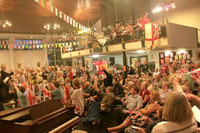 A previous Last Night of the Proms at Waterlooville Music Festival