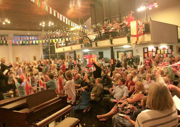 A previous Last Night of the Proms at Waterlooville Music Festival