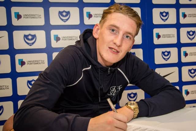 Ronan Curtis. Picture: Portsmouth FC