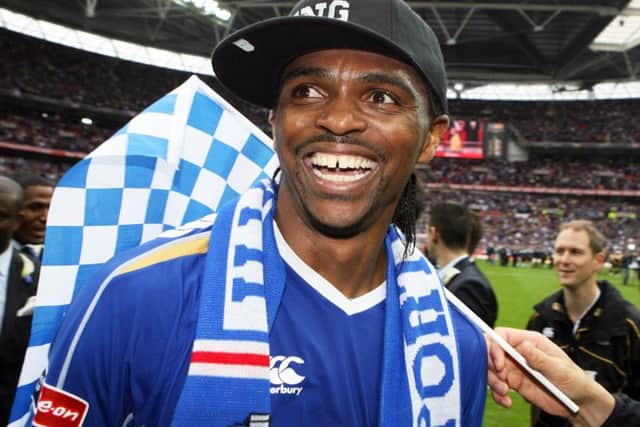 Former Pompey striker Kanu