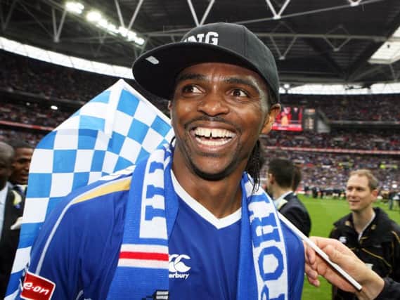Former Pompey striker Kanu