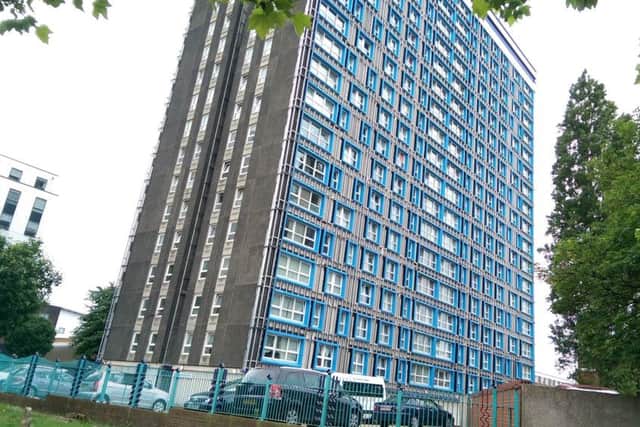 Leamington House in Portsmouth as hundreds of residents are told there is a structural weakness in the concrete. Picture: Malcolm Wells PPP-180506-101250001