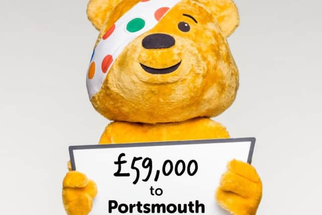 Pudsey Bear. Picture: BBC