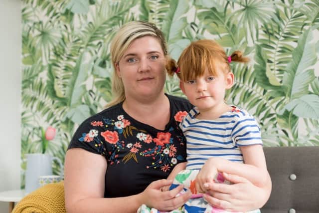 Hana Young and her daughter Tilly Picture: Duncan Shepherd (180359-004)