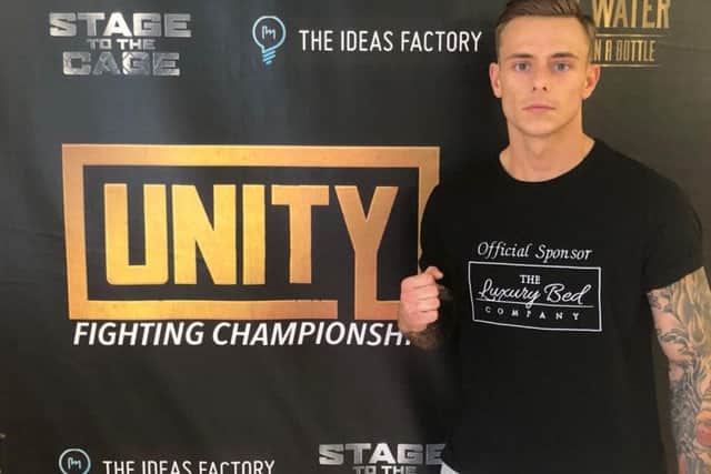 Gym 01 fighter Cameron Hardy