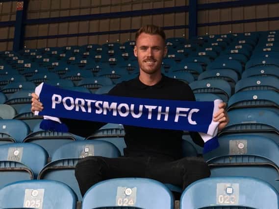 Tom Naylor is the latest new arrival at Fratton Park