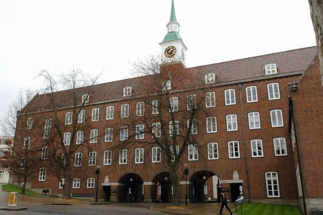 Hampshire County Council headquarters, in Winchester.