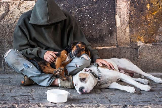 homeless man rough sleeper gv
Shutterstock PPP-180903-110706001