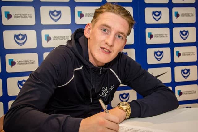 Ronan Curtis. Picture: Portsmouth FC
