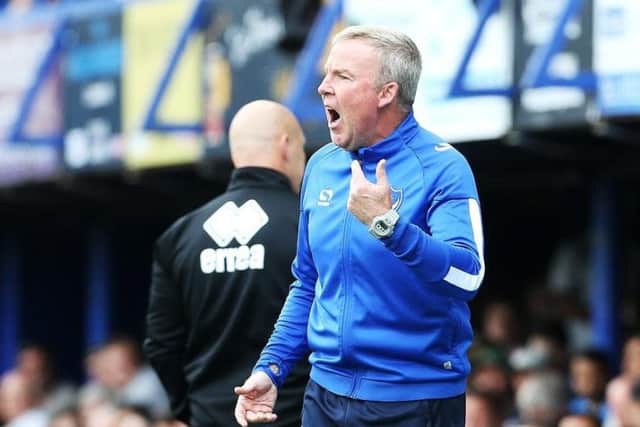 Pompey boss Kenny Jackett. Picture: Joe Pepler