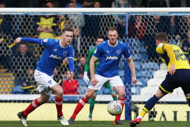 Adam May is one player who may benefit from a loan spell - but only if the Pompey squad is strong enough. Picture: Joe Pepler