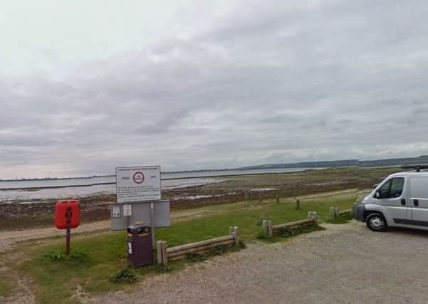 Mud flats off Hayling Island. Picture: Google