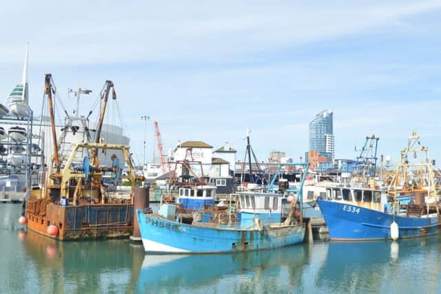 Camber Docks in Portsmouth. Picture: David George