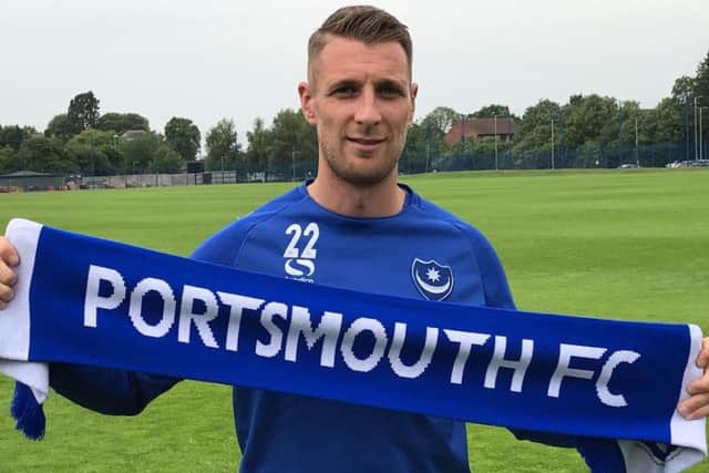 Lee Brown is Pompey's fifth signing of the summer Picture: Portsmouth FC