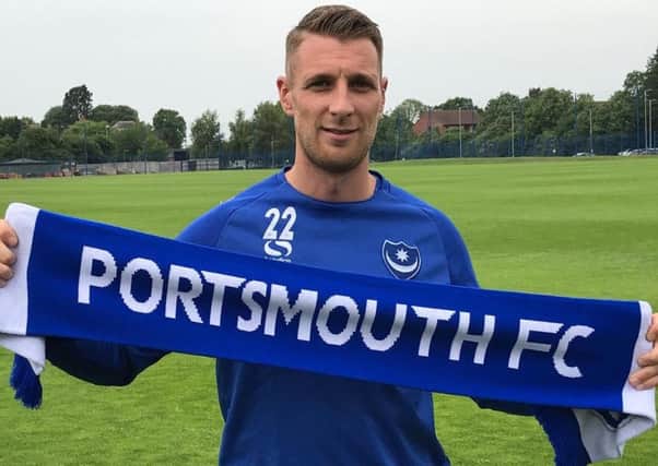Lee Brown is Pompey's fifth signing of the summer Picture: Portsmouth FC