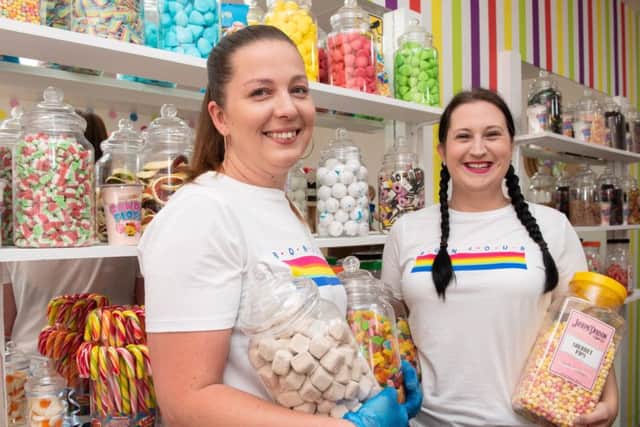 Shop owners Sandra McCauley and Kelly Roberts Picture: Vernon Nash (180387-0081)