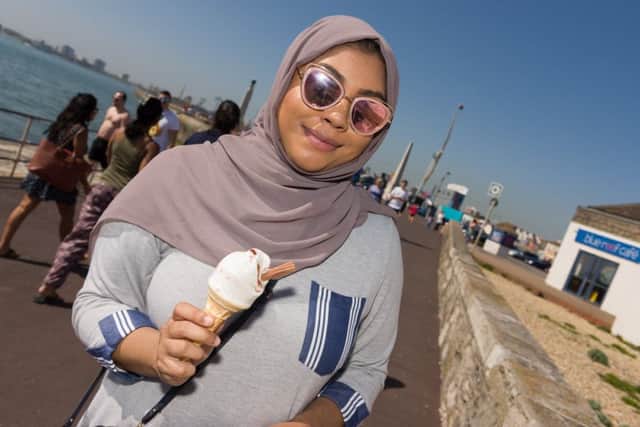Did someone say ice cream? Picture: Duncan Shepherd