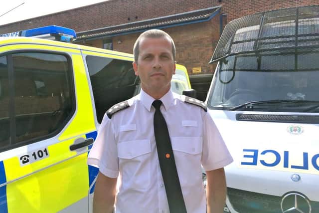 Chief Inspector Mike Haines  from the  response and patrol section of Hampshire Constabulary